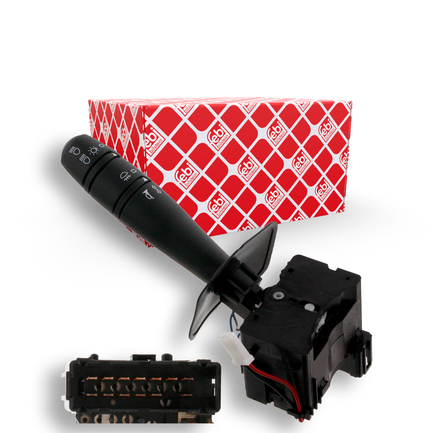 FEBI BILSTEIN Lenkstockschalter für RENAULT 7701058402 7701053057 7701045864 33518 Image