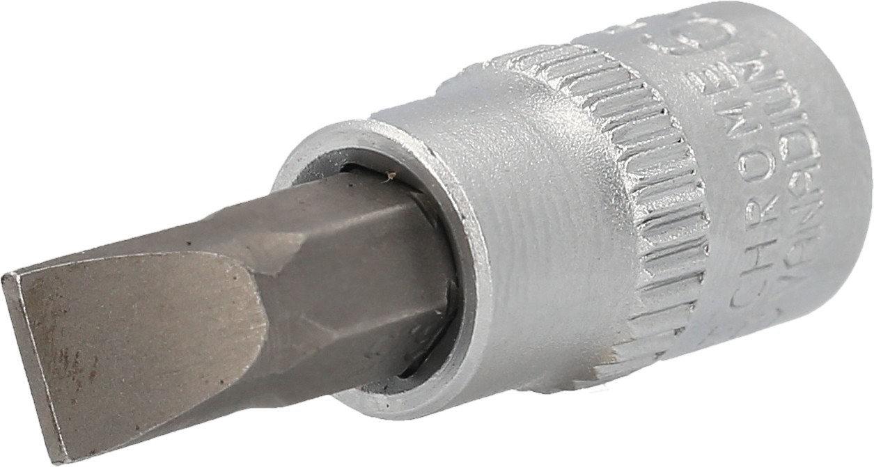 Brilliant Tools 1/4' Schlitz Bit-Stecknuss, 1,2 x 6,5 mm Steckschlüsseleinsatz BT020812 Image