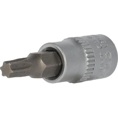 Brilliant Tools 1/4' Torx-Bit-Stecknuss, mit Stirnlochbohrung, TB25 Steckschlüsseleinsatz BT020984 Image