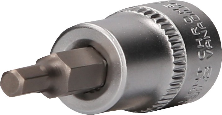 Brilliant Tools 3/8' Innensechskant Bit-Stecknuss, 4 mm Steckschlüsseleinsatz BT021871 Image