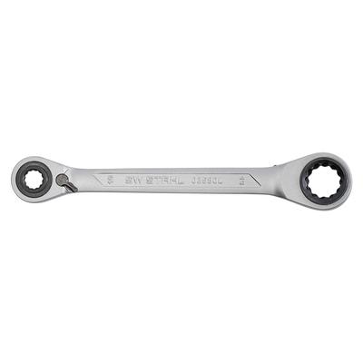 SWSTAHL Ringratschenschlüssel, 4-in1 Ratschen-Doppelringschlüssel 03580L Image