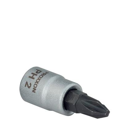 PROXXON 3/8 Zoll Kreuzschlitzeinsatz, No 3 Steckschlüsseleinsatz 23596 Image