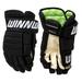 Winnwell Senior Classic Pro Knit Hockey Gloves Black