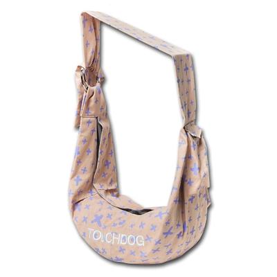 Touchdog Pink 'Paw-Ease' Over-The-Shoulder Travel Sling Pet Carrier, 29.9" L X 5.2" W X 11.8" H