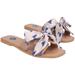 Women's Cuce Tan St. Louis Blues Bow Sandals