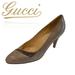 Gucci Shoes | Gucci Vintage 1980’s Classic Tan Leather Mid Heel Pumps Size 38.5 Made In Italy | Color: Brown/Tan | Size: 38.5eu