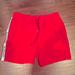 Burberry Swim | Burberry Men’s Swim Trunks- Red | Color: Red | Size: Xl