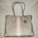 Michael Kors Bags | Michael Kors Eva Large Tote Vanilla/Soft Pink | Color: Cream/Pink | Size: Os