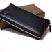 Gucci Bags | New Gucci Black Leather Zip Around Gg Web Wallet Bifold | Color: Black | Size: Os