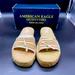 American Eagle Outfitters Shoes | American Outfitter Tan Sandals Size 9 Style 4110 Sku 12860490 | Color: Tan | Size: 9