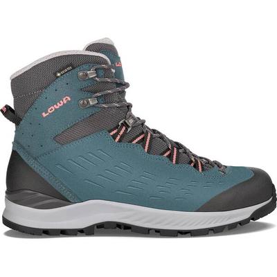 LOWA Damen Trekkingstiefel ® EXPLORER II GTX MID Ws, Größe 41 ½ in Blau