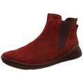 THINK! Damen DUENE Leder gefütterte nachhaltige Chelsea-Boots, 5000 Fragola, 40.5 EU