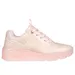 Skechers Girl's Uno Ice - Prism Luxe Sneaker | Size 2.0 | Light Pink | Synthetic