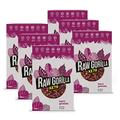 Raw Gorilla Organic Keto Berry Granola 6 Pack of 250g | Low Sugar, Vegan, No Added Sugar, Low Carb 4g Net Carbs, Plant Based Breakfast Cereal with Activated Nuts, Grain & Gluten Free