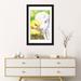 East Urban Home Little Friends by George Dyachenko - Print On Canvas in Green/White/Yellow | 32" H x 24" W x 1" D | Wayfair