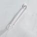 Umber Rea Grab Bar Metal in White | 3.03 H x 11.81 W x 1.77 D in | Wayfair 01JYY6513UHVNDK02W