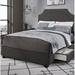 Three Posts™ Malakai Platform Storage Bed & Bench Set Upholstered/Polyester in Gray | Queen | Wayfair BC0589F53E8D48E9A25FE8DB0AF144EC