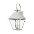 Livex Lighting Wentworth 22 Inch Tall 3 Light Outdoor Hanging Lantern - 27218-91