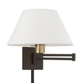 Livex Lighting Swing Arm Wall Lamps Wall Swing Lamp - 40039-07