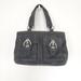 Coach Bags | Coach F08a09 Soho Black Leather Silver Buckle Satchel Handbag Purse Medium Tote | Color: Black | Size: Os