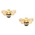 Kate Spade Jewelry | Kate Spade All Abuzz Stone Bee Earrings | Color: Black/Gold | Size: Os