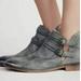 Free People Shoes | Free People Shoes Free People Braeburn Distressed Ankle Booties | Color: Gray | Size: 6.5
