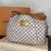 Louis Vuitton Bags | Authentic Louis Vuitton Damier Azur Galleria Pm Shoulder Hobo Purse Handbag | Color: Blue/Cream | Size: Pm
