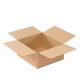 DS Smith ePack 305 x 305 x 152 mm (12 x 12 x 6'') Medium Cardboard Boxes for Posting Single Wall (Pack of 50) Parcel Box, for Packing, Shipping and Storage, Brown