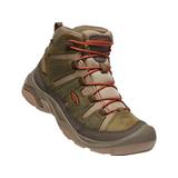 Keen Circadia Mid WP Hiking Boots Leather/Synthetic Men's, Dark Olive/Potters Clay SKU - 824066