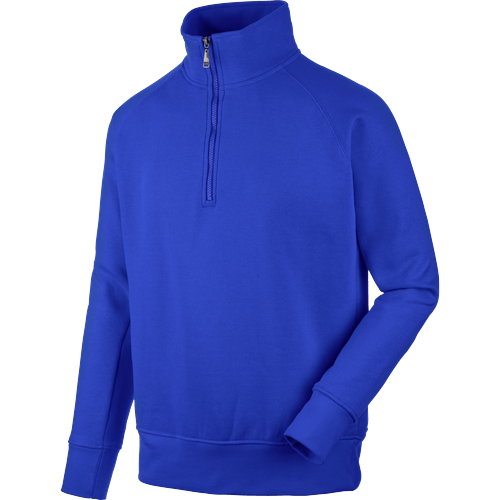 Sweat de travail ¼ de zip Job + Würth MODYF bleu royal