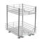 Household Essentials Cabinet and Pantry Organizers Nickel - Nickel Two-Tier Sliding Pantry Organizer
