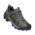 Keen Voyageur Hiking Shoes Leather/Synthetic Men's, Alcatraz/Legion Blue SKU - 921095