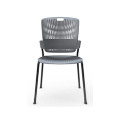 Humanscale Cinto ergonomischer Stapelstuhl, grau Image