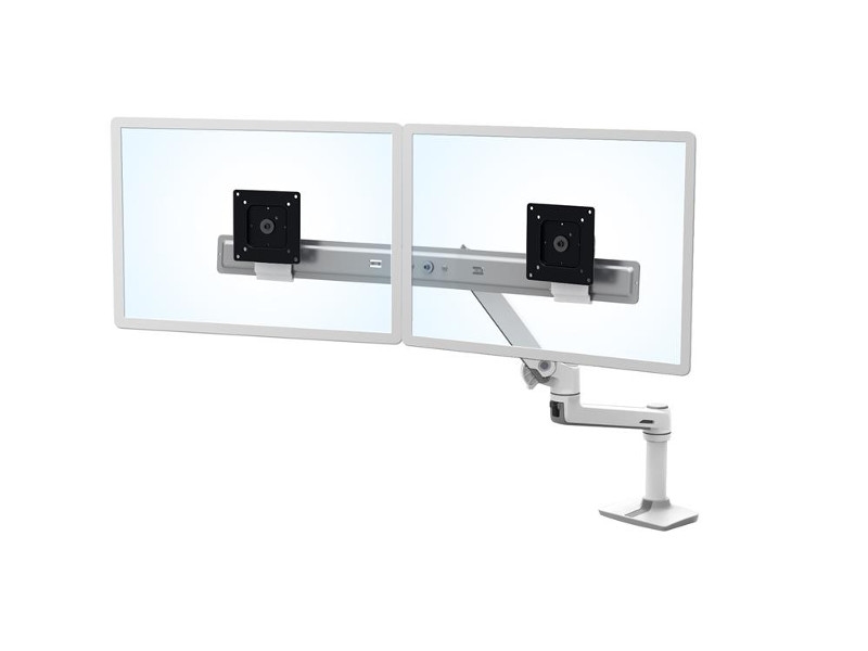 Ergotron LX Monitor Tischhalterung für zwei Monitore (45-489-216) weiß Image
