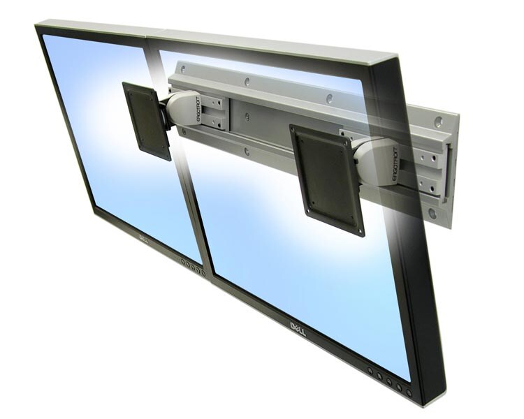 Ergotron Neo-Flex Dual Monitor Wandhalterung (28-514-800) Image