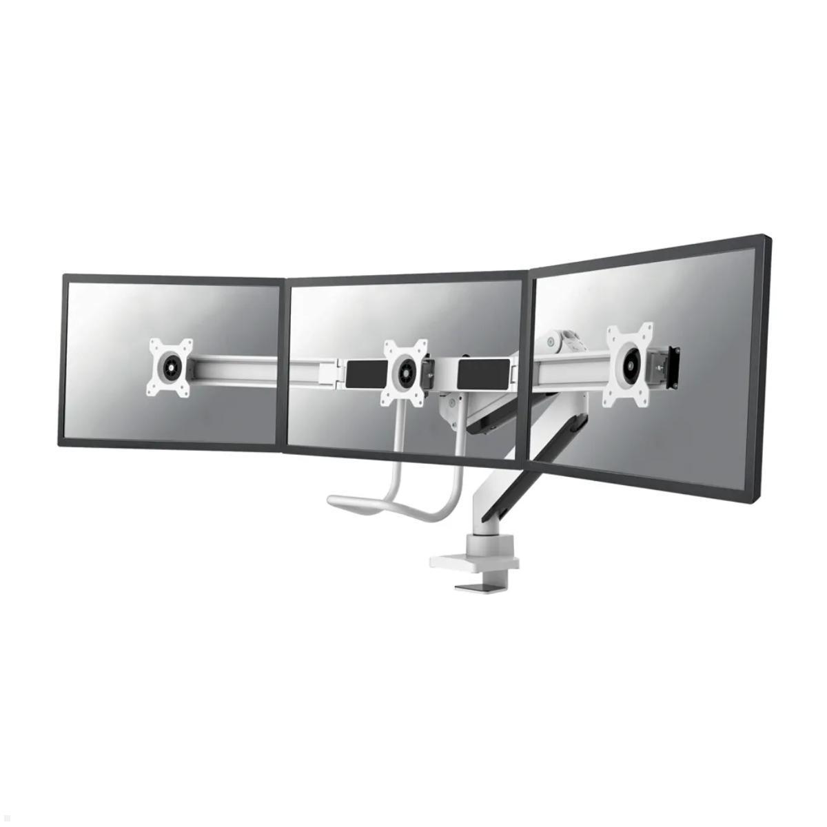 Neomounts NM-D775DX3WHITE Monitorhalterung für 3 Monitore 27 Zoll, weiß Image
