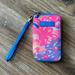 Lilly Pulitzer Bags | Lilly Pulitzer Tiki Palm Phone Case Wristlet In Playa Hermosa Accessories | Color: Blue/Pink | Size: Os