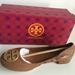 Tory Burch Shoes | New In Box Tory Burch 7.5 Tan Chelsea Ballet Pumps | Color: Tan | Size: 7.5