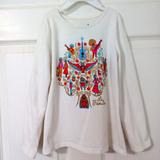 Disney Shirts & Tops | Disney La Familia Jumping Beans Graphic Print Long Sleeve T-Shirt. | Color: Pink/White | Size: Sg