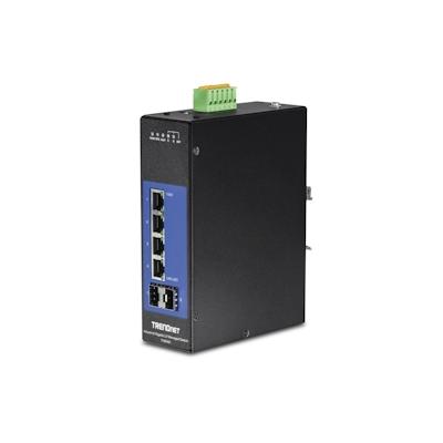 TRENDnet TI-G642i DIN-Rail Switch 6-Port Industrial Gigabit L2