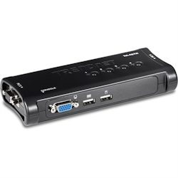 TRENDnet TK-407K KVM Switch 4-Port USB Kit Image
