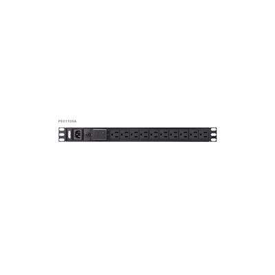 ATEN PE0110SG 1U 10A Basic PDU 10 Port