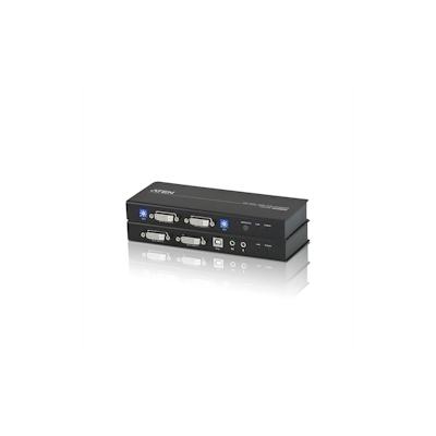 ATEN CE604 KVM Extender, 2x DVI, Audio, USB, RS232