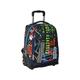 Comix Rucksack mit Trolley Flash - Help Me Mom, Mehrfarbig, Taglia Unica, Casual