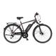 Fischer E-Bike Trekking, VIATOR 1.0 Elektrofahrrad für Herren, RH 50 cm, Hinterradmotor 45 Nm, 48 V Akku, dunkel anthrazit matt, 28 Zoll