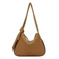 Liebeskind Berlin ERIN Hobo Schultertasche, Large (HxBxT 33cm x 42cm x 6.5cm), Sepia