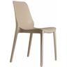 2 chaises design Ginevra pour intérieur ou extérieur - Scab - Taupe