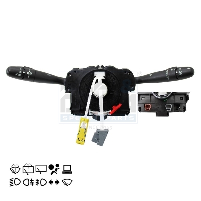 MEAT & DORIA Lenkstockschalter 20-polig für PEUGEOT CITROËN/PEUGEOT CITROËN 6242TT 6242CC 00006242KN 23357