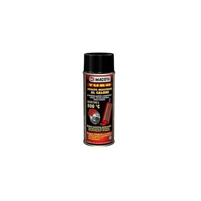 Vernice Spray Alte Temperature 800° Macota per Pinze Freni Auto Moto da 400 ml – colore nero