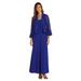 Petite R&M Richards 2-piece Jacket & Dress Set, Women's, Size: 14 Petite, Brt Blue